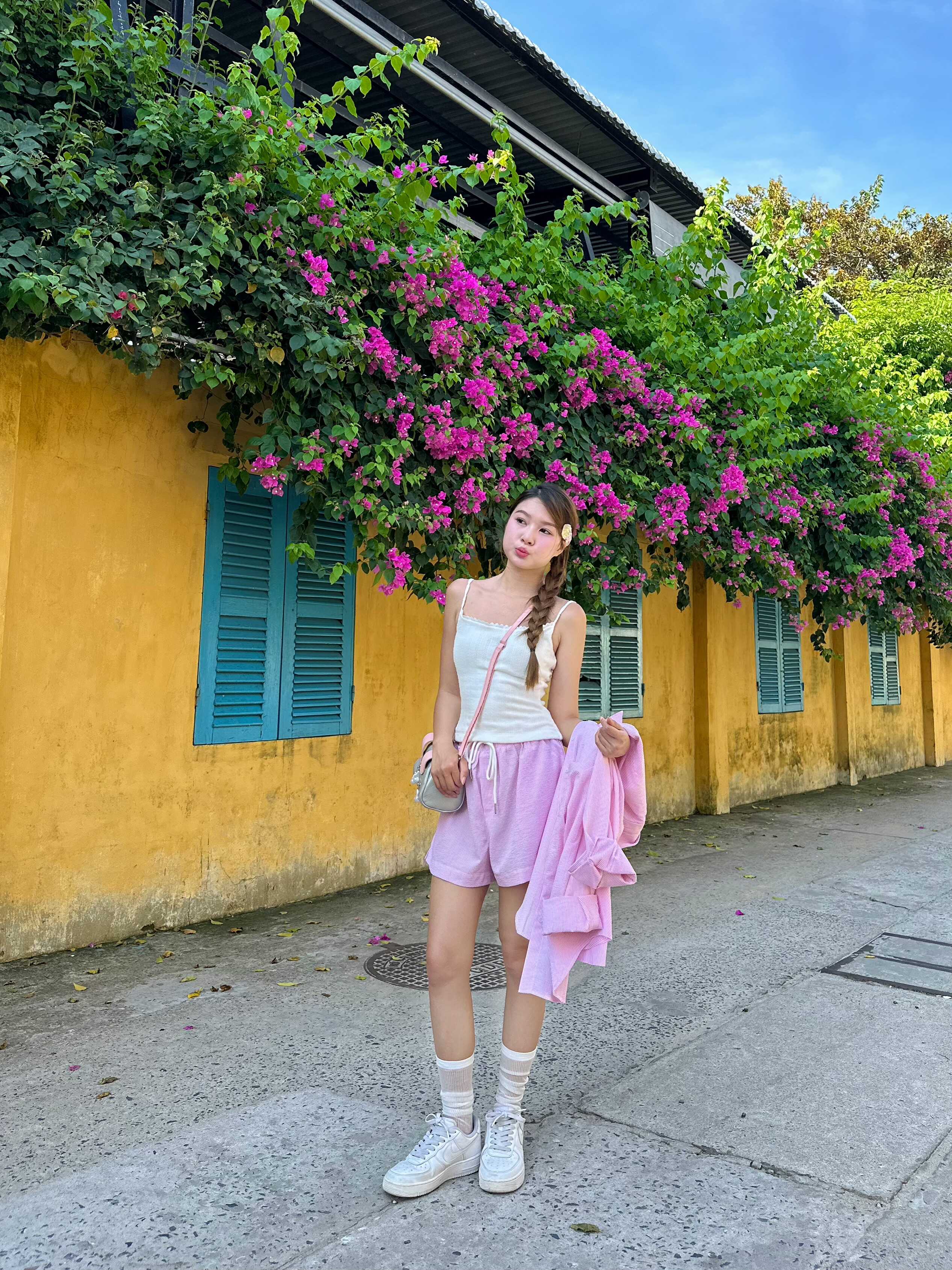 Áo Dai Dây Form Ôm Phối Viền Ren | SASSY TOP | Secodee