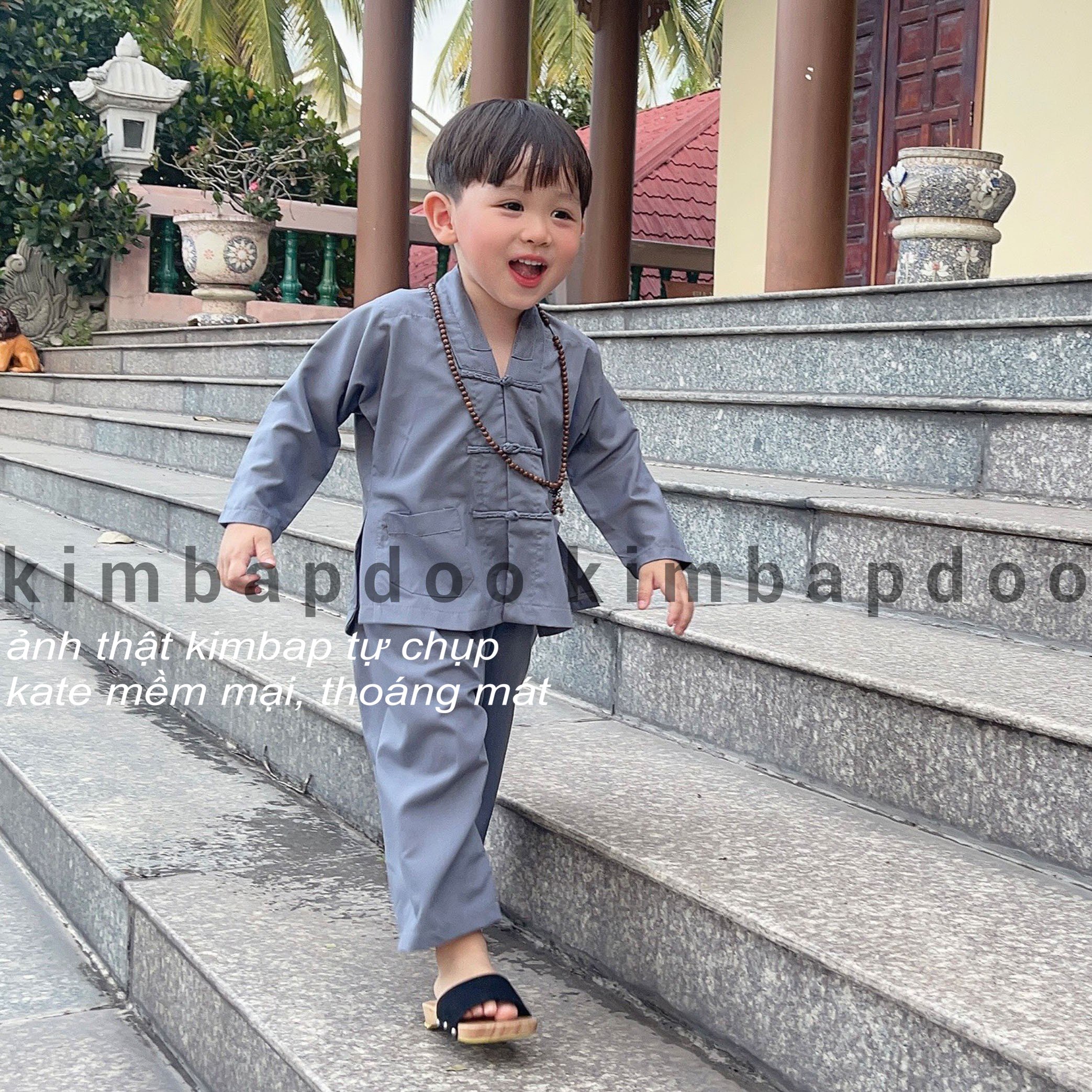 Đồ Lam đi Chùa - La Hán cho bé Trai bé Gái