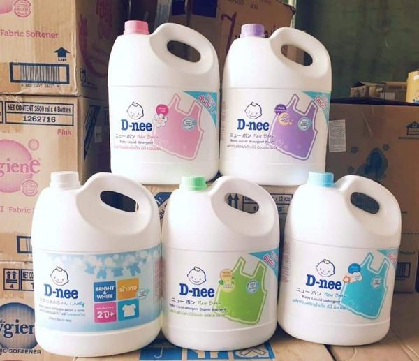 [HCM]Nươc giặt xả D - nee 3000ml [Màu Trắng] Thái Lan