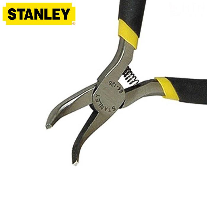 Kìm nhọn mũi cong Stanley 84-126 15cm (Đen)