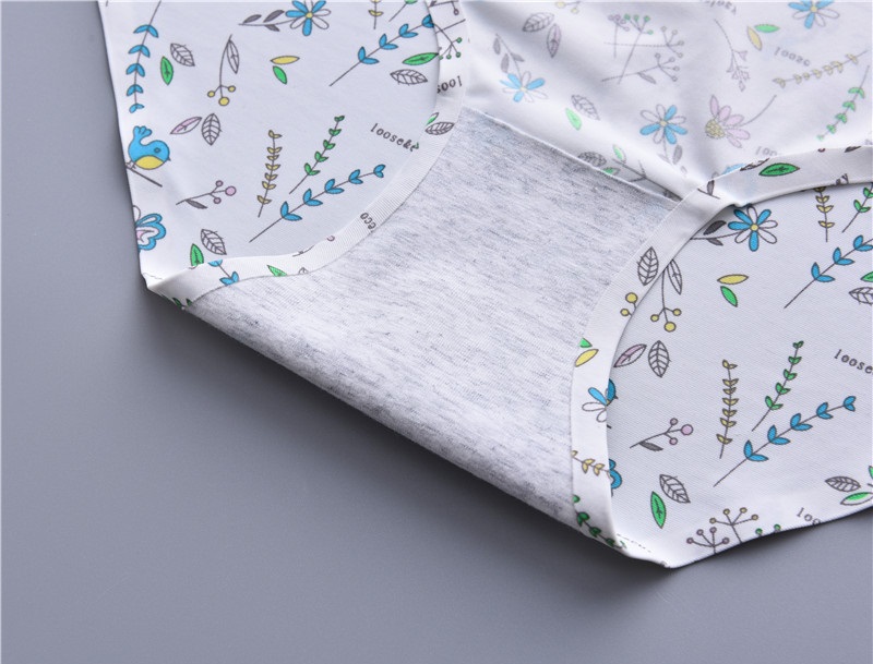 Combo 5 Quần Lót Nữ Su Đúc Họa Tiết 016–018 – Seamless, Co Giãn 4 Chiều, Thoáng Mát
