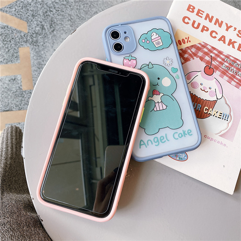 [HCM]Ốp iPhone Khủng Long Mê Kem iPhone 7/8/7Plus/8Plus/X/Xs Max/11/11 Pro/11 Pro Max - ốp iphone