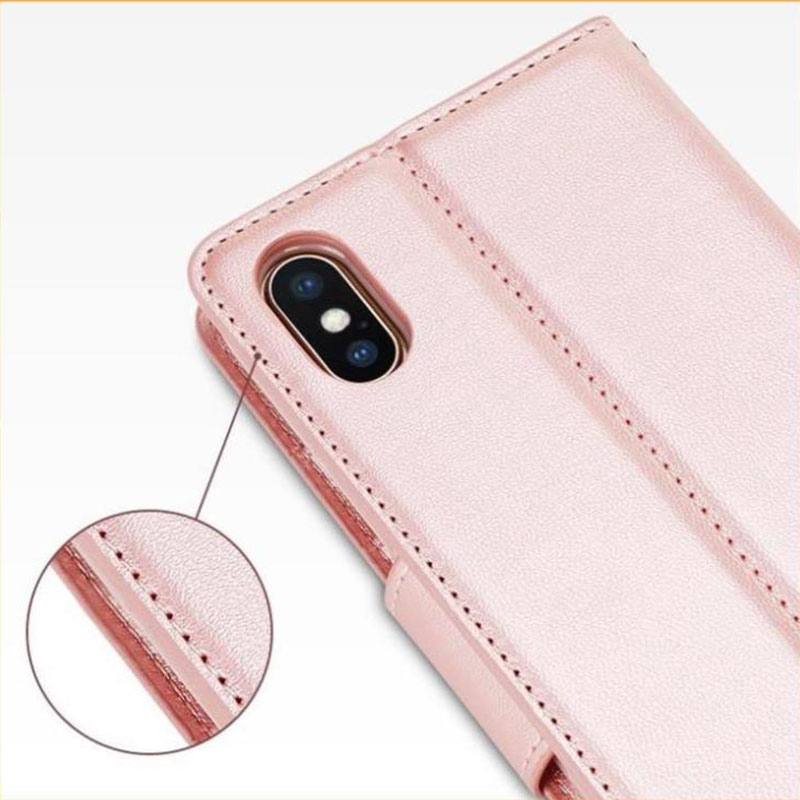 [Bao Xịn] Bao da dạng ví Hanman iphone X, Xs, XR, Xs Max, iphone 6, 6s, ip 7, ip 8, ip SE, iphone 6 Plus, 6s Plus, 7 Plus, 8 Plus có nắp gập, ngăn đựng thẻ ATM tiền tiện lợi, cao cấp