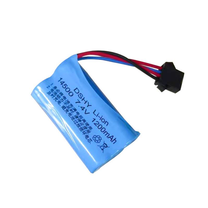 Pin Sạc Lithium 7.4V Cổng SM-4P 14500