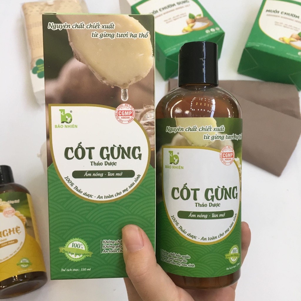 Cốt gừng cho mẹ sau sinh - Sukem Shop
