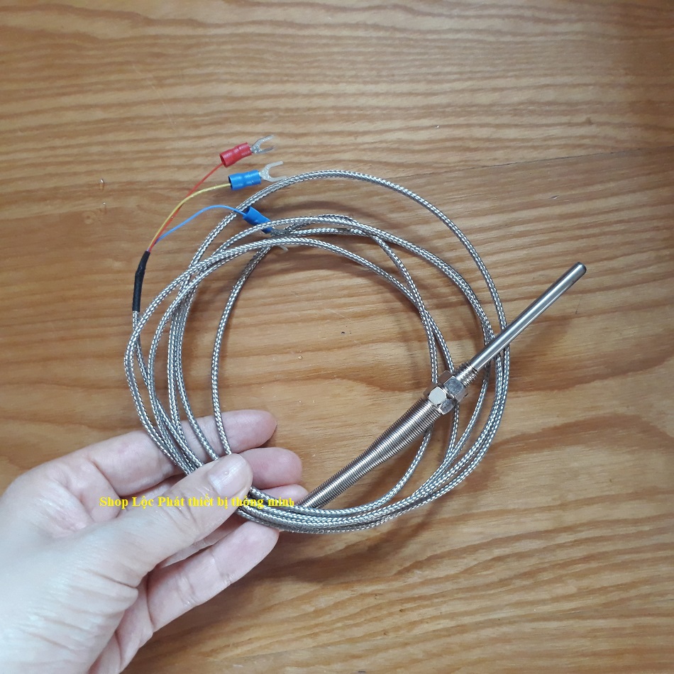 Dây cảm biến nhiệt độ PT100 – Dài dây 2m