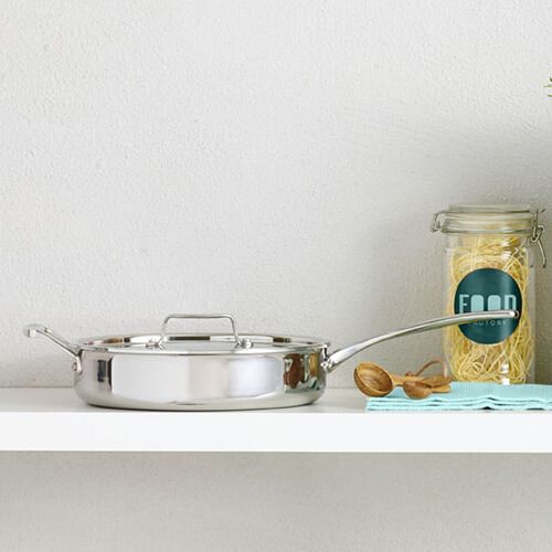 Chảo inox sâu lòng Scanpan Impact dùng bếp từ 28cm, thiết kế đáy 3 lớp, inox 18/10 siêu bền, an toàn cho sức khỏe - 71102800