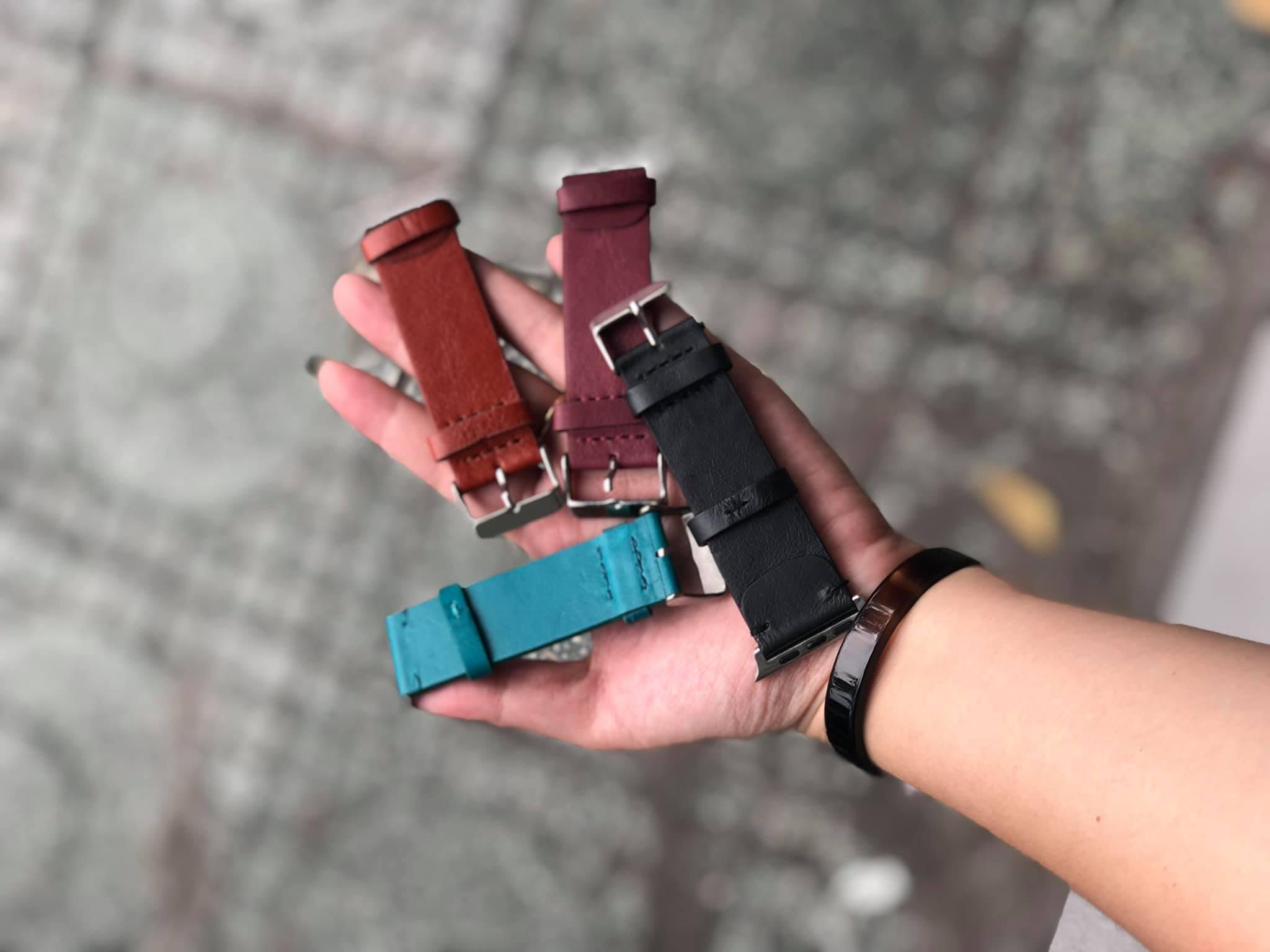 Dây đeo đồng hồ Apple Watch mẫu da dày
