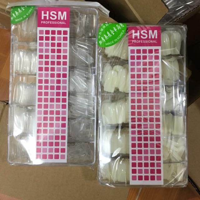 Hộp 500 cái móng úp HSM xịn siêu mềm dẻo