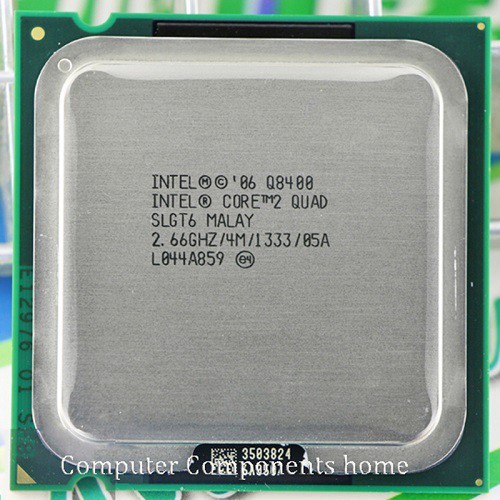 CPU Intel Core 2 Quad Q8400 GLA 775 (2.66GHz, 4MB L2 Cache, FSB 1333MHz, Socket 775) (Cũ)