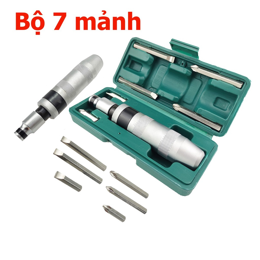 Bộ tua vít đóng xoay chiều cao cấp 7 món