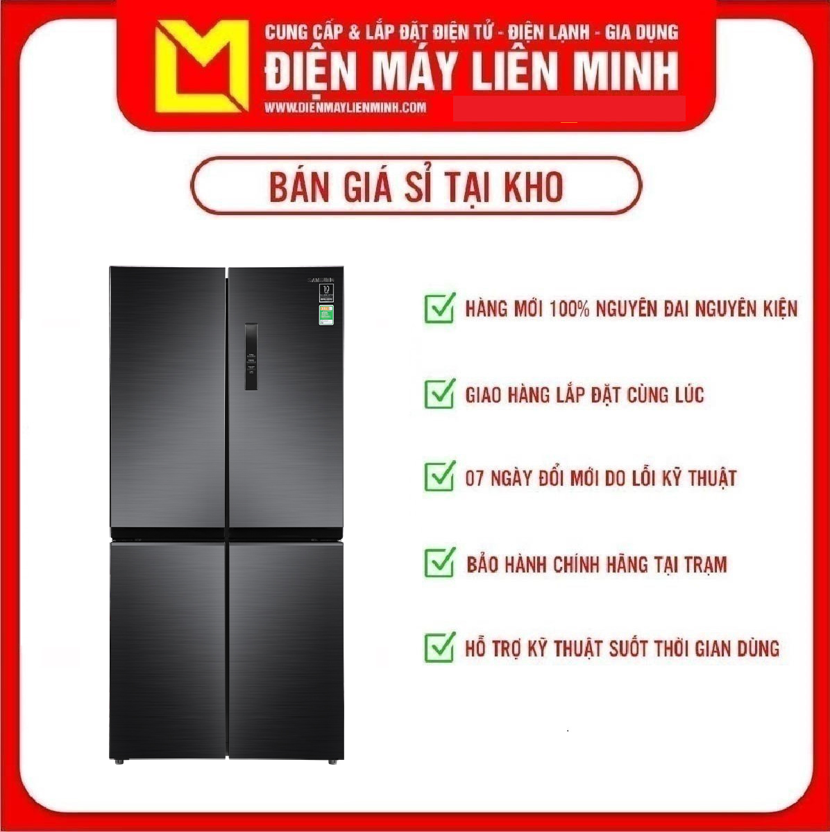 [Trả góp 0%]Tủ lạnh Samsung Inverter 488 lít RF48A4000B4/SV - 2 dàn lạnh độc lập Twin Cooling Plus™ Bảng điều khiển bên ngoài Bộ lọc than hoạt tính Deodorizer