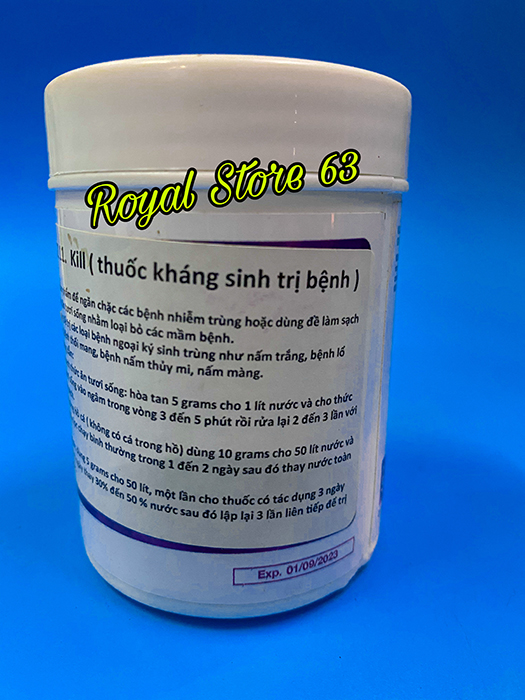 Cz11 Kill vấn đề nấm thủy mi cho cá cảnh hủ 50g