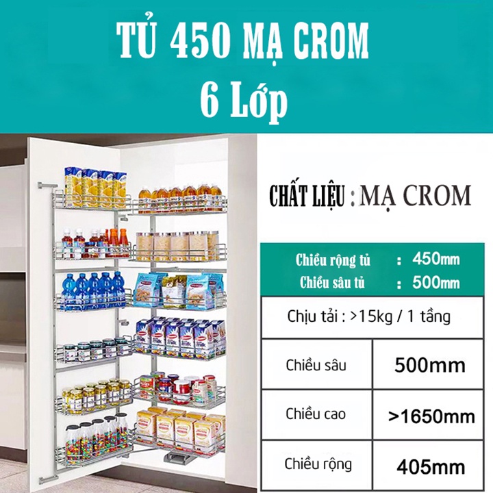 Kệ Tủ Đồ Khô 6 Tầng 12 Ngăn KB26