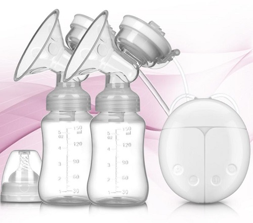 [ Hàng Chính Hãng] Máy Hút Sữa Điện Đôi Real Bubee ( Có Chế Độ Massa Kích Sữa,Điều Chỉnh Tăng Giảm Áp Lực)