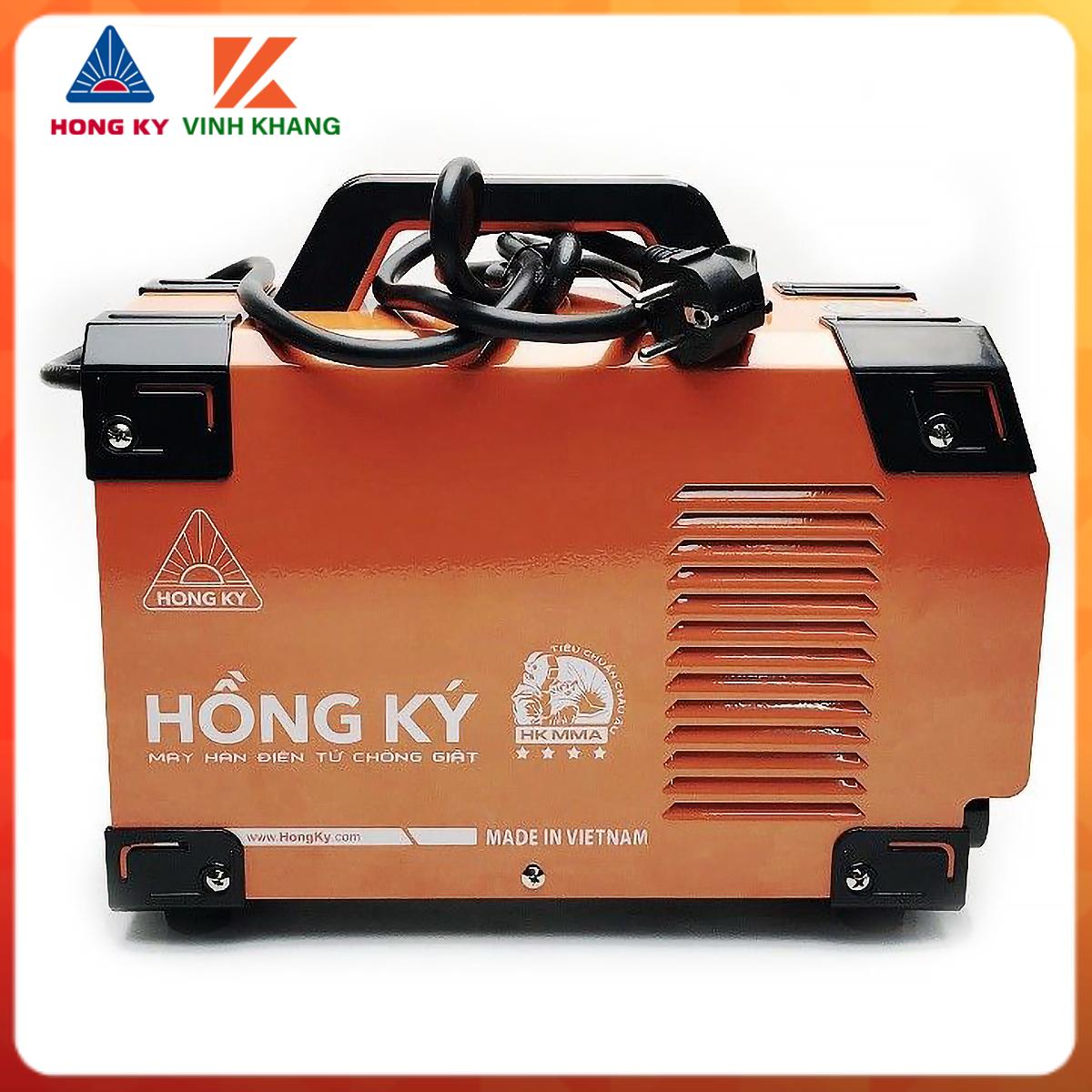 may han hong ky HK 200N, máy hàn điện công nghệ inverter IGBT, chống giật, Tự ngăt khi quá tải quá nhiệt, dễ mồi lửa hơn