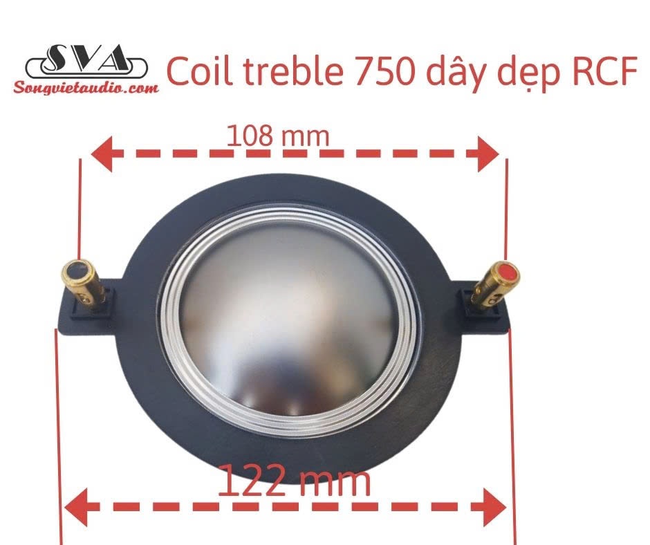 COIL TREBLE 750 DÂY ĐỒNG, TREBLE PA