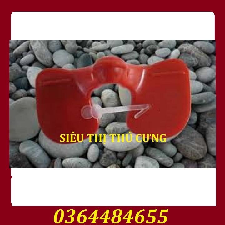 SET 10 MẮT KÍNH CÓ CHỐT CHO GÀ TRÁNH MỔ NHAU