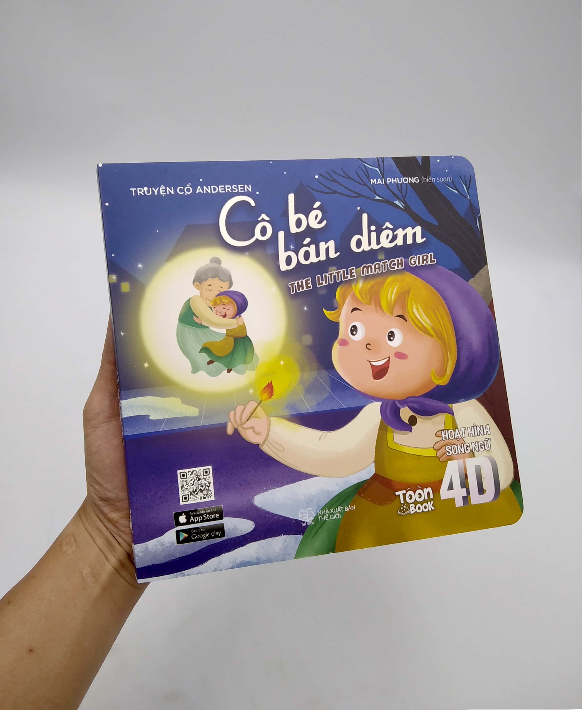 Sách - Đốm Lửa Diệu Kỳ - Cô Bé Bán Diêm