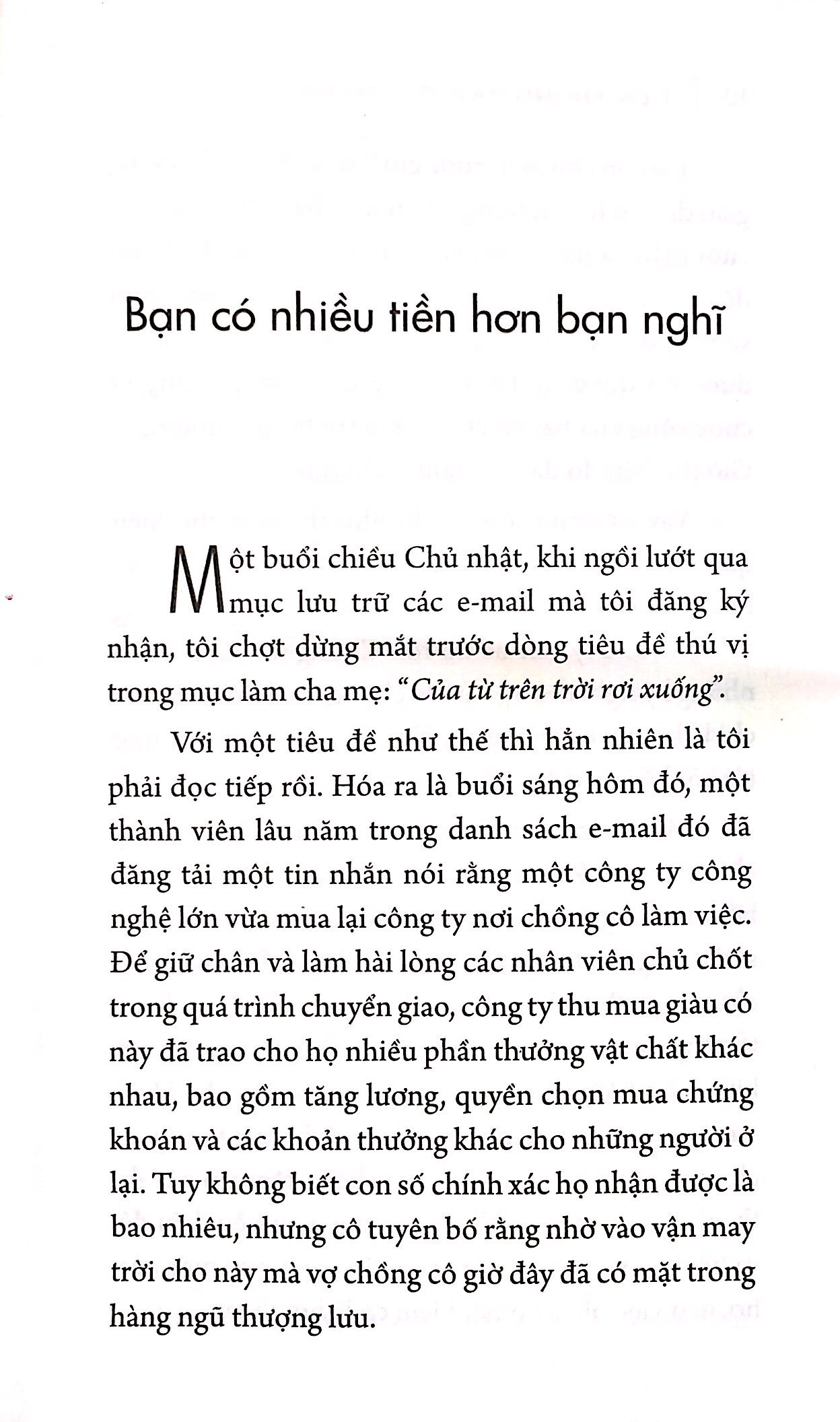 Fahasa - Tiền Không Bao Giờ Là Đủ (Tái Bản 2018)