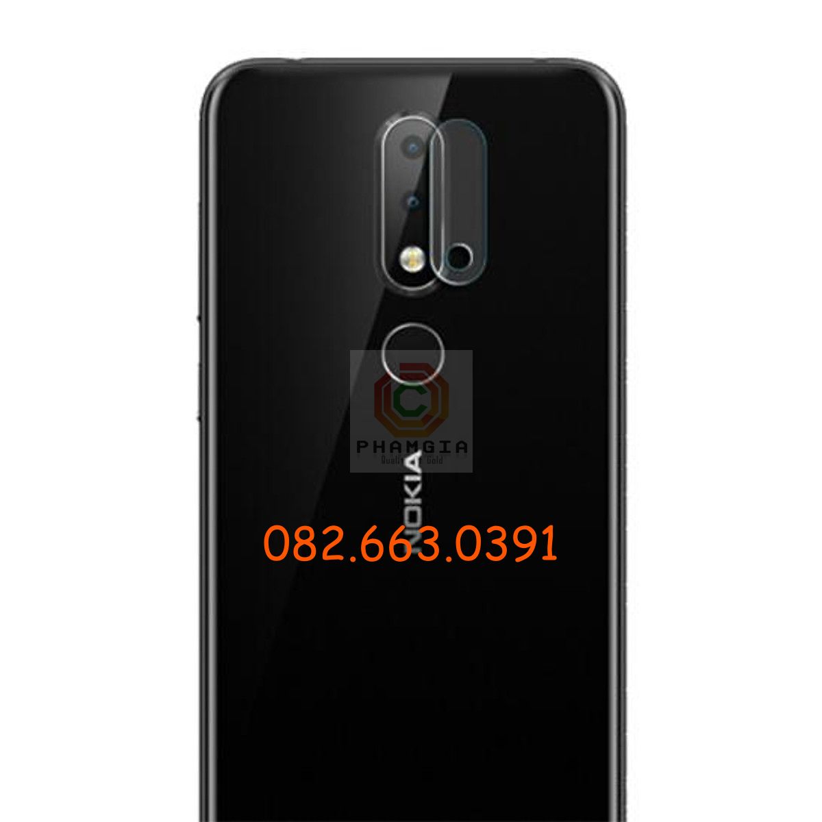 Kính Cường lực Camera Nokia X6