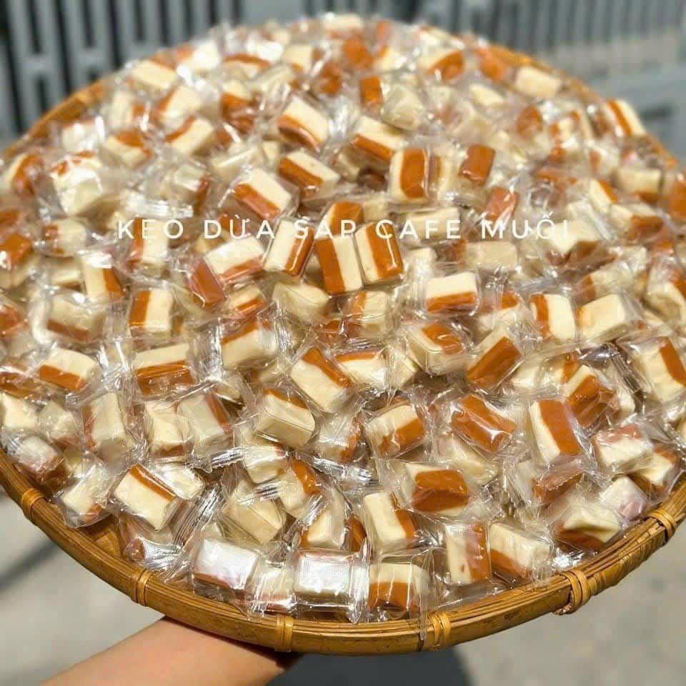 Kẹo dừa cà phê {Khối lượng tịnh, không tính bao bì}