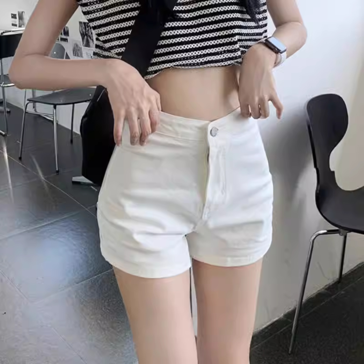Quần Short Nữ NhiNaa Store Ôm Lưng SIêu Cao Q009