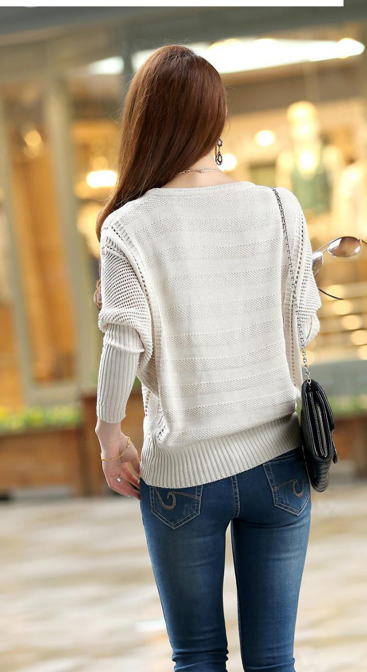 Áo len nữ phong cách Hàn kiểu cánh dơi AL04