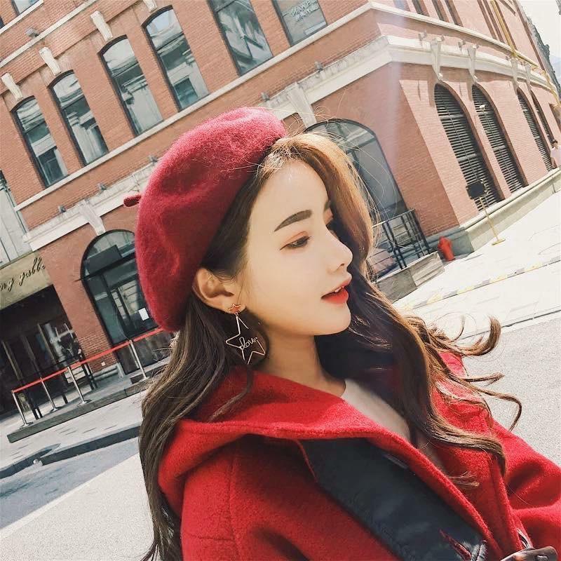 Trang phục đông - Nón bánh tiêu - Nón beret