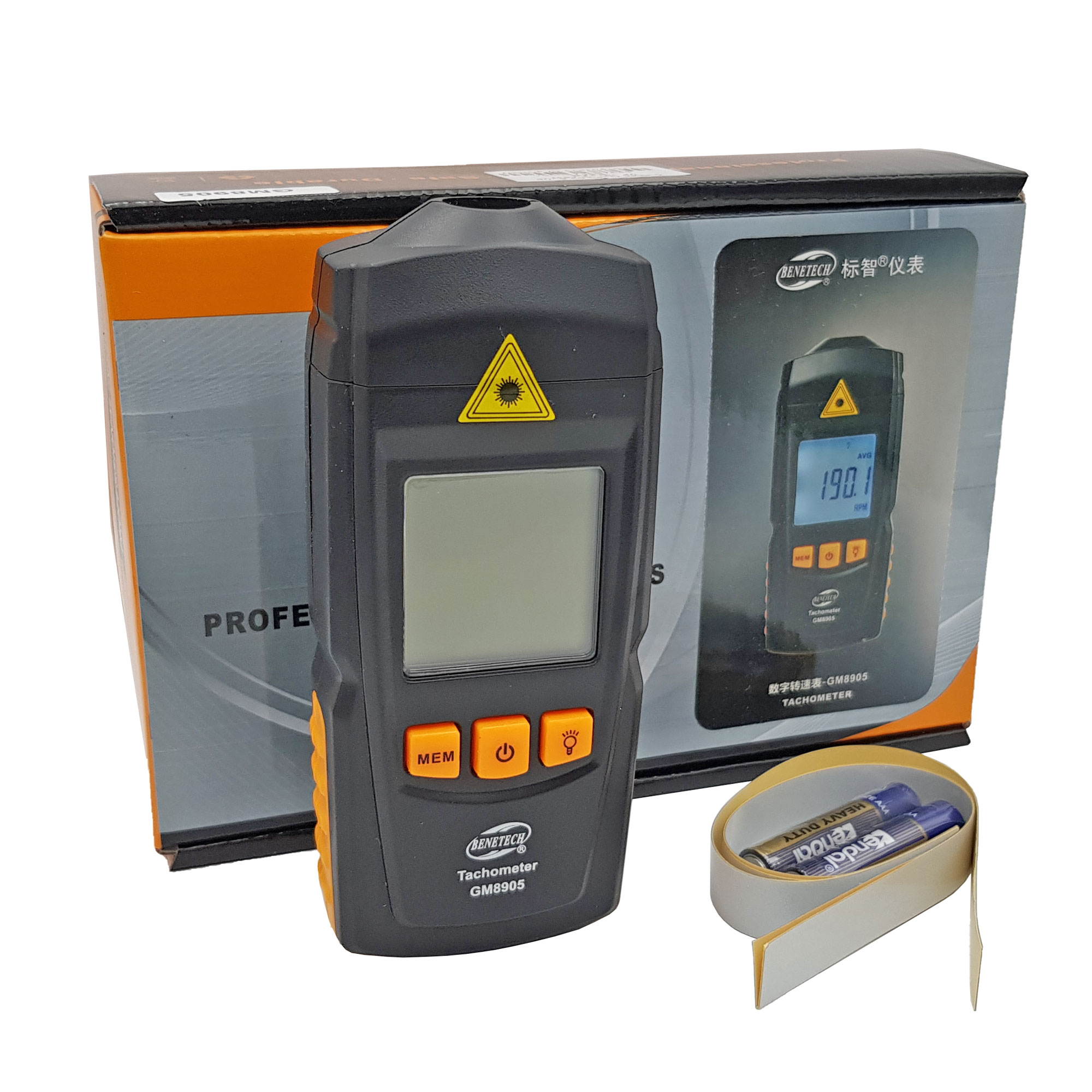 Máy đo tốc độ động cơ Laser không tiếp xúc GM8905