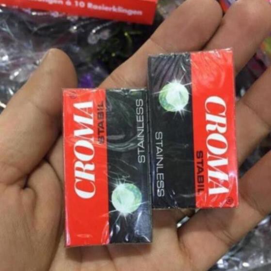 combo dao cạo dâu vào hộp dao tem 10c