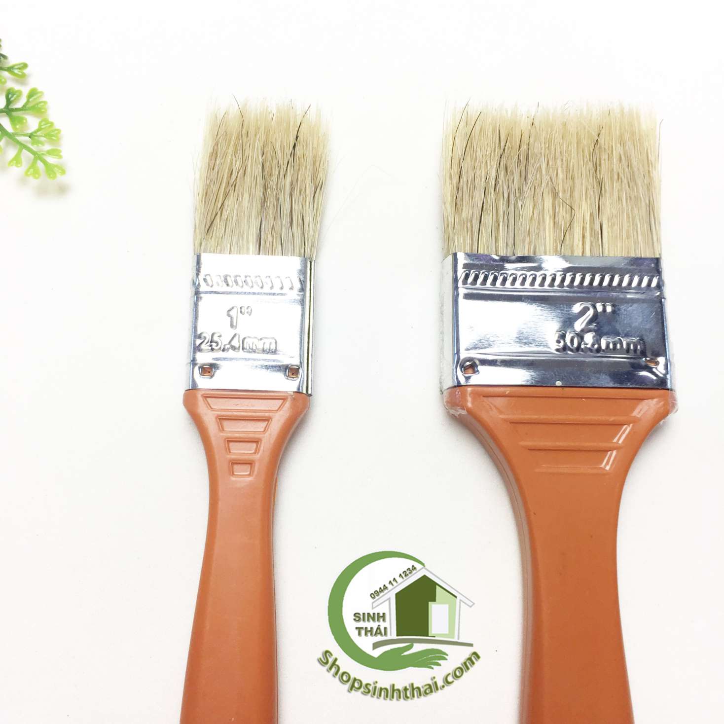 [HCM]Cây cọ quét sơn - chổi quét sơn lông vàng - chọn cọ