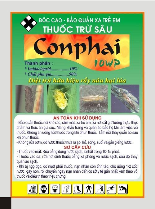 Thuốc trừ sâu rầy hại lúa Conphai 10WP (100g)
