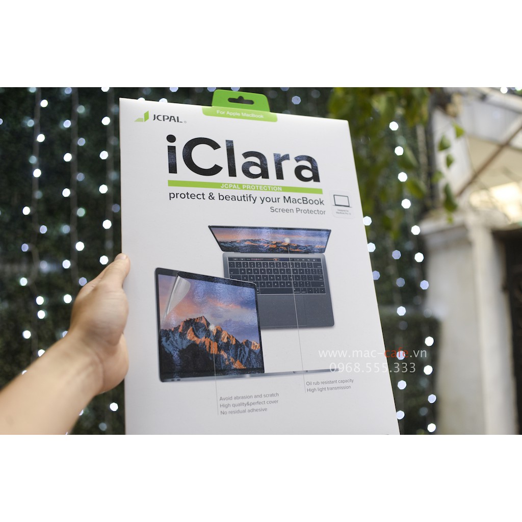Dán Màn Hình Jcpal Iclara Cho Macbook  Đủ Dòng