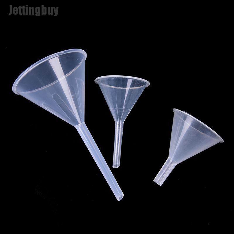Jettingbuy Lab Mini Clear Plastic Filling Funnel For Diffuser Bottle