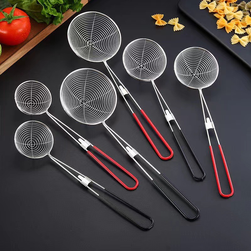 Vợt múc topping cán đỏ