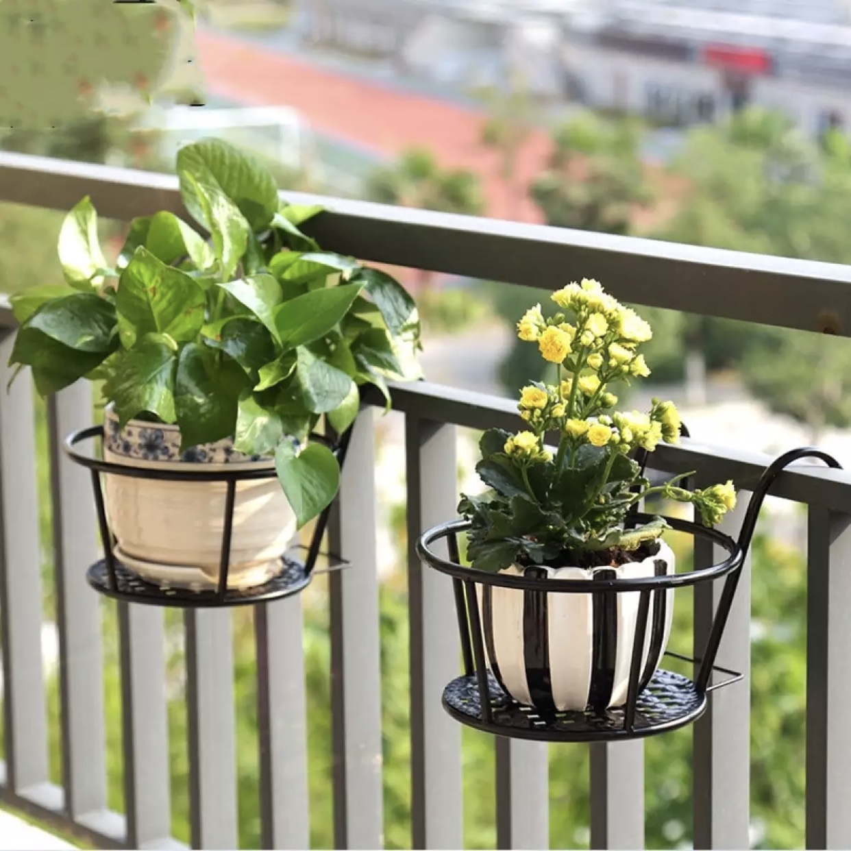 Combo 5 Giá sắt treo chậu hoa ban công FL- GS1