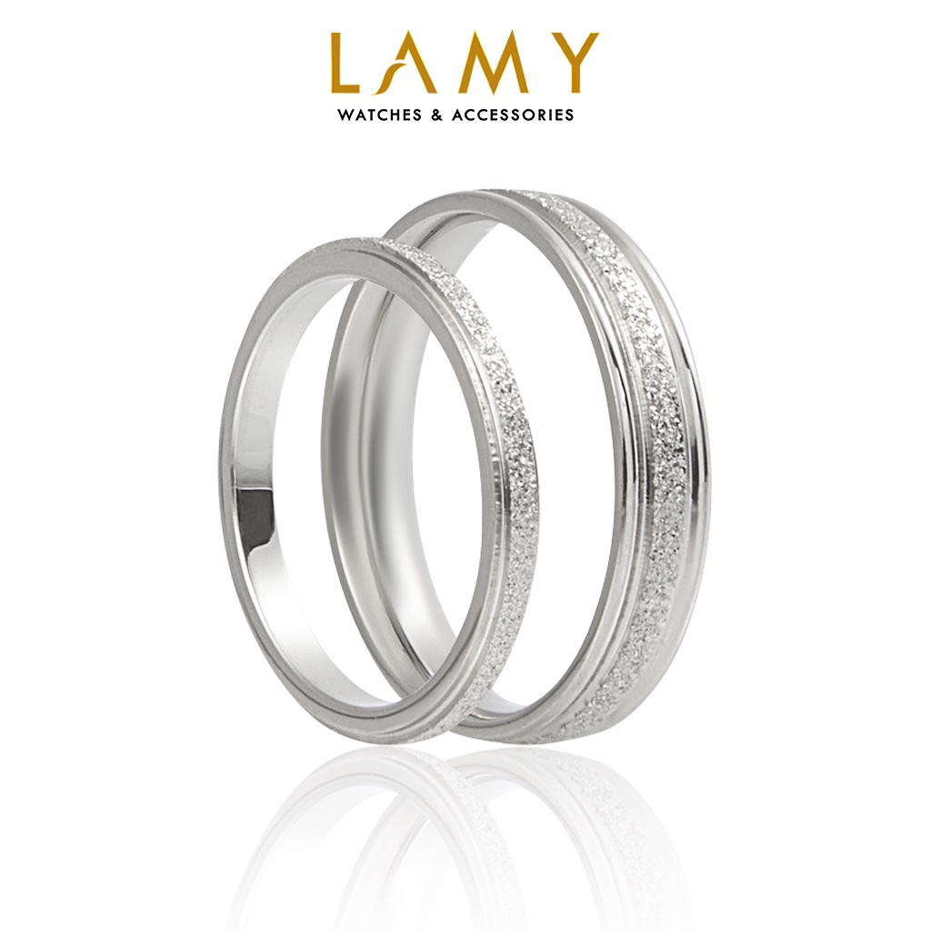 Nhẫn cặp đôi CDE Milgrain Silver Ring