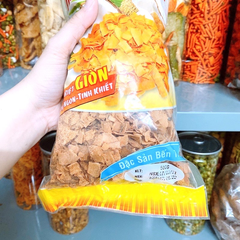 Mứt dừa sấy khô/giòn Trường Thịnh 500gram