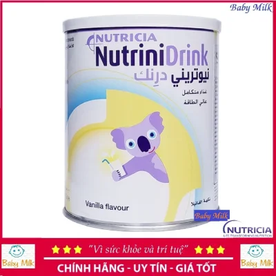 Sữa bột NutriniDrink vị Vani 400g Nutrini Drink Date 02/2022