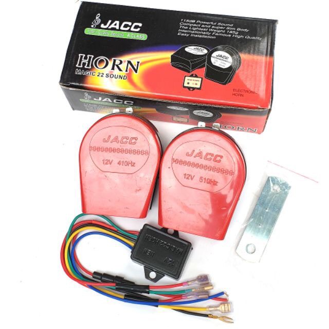 CÒI Ngân 8 Tiếng 12V Cho Xe Máy - ÔTô ( Gồm 2 Còi ÂM Thanh Cực Hay - Tặng Kèm Công Tắc )