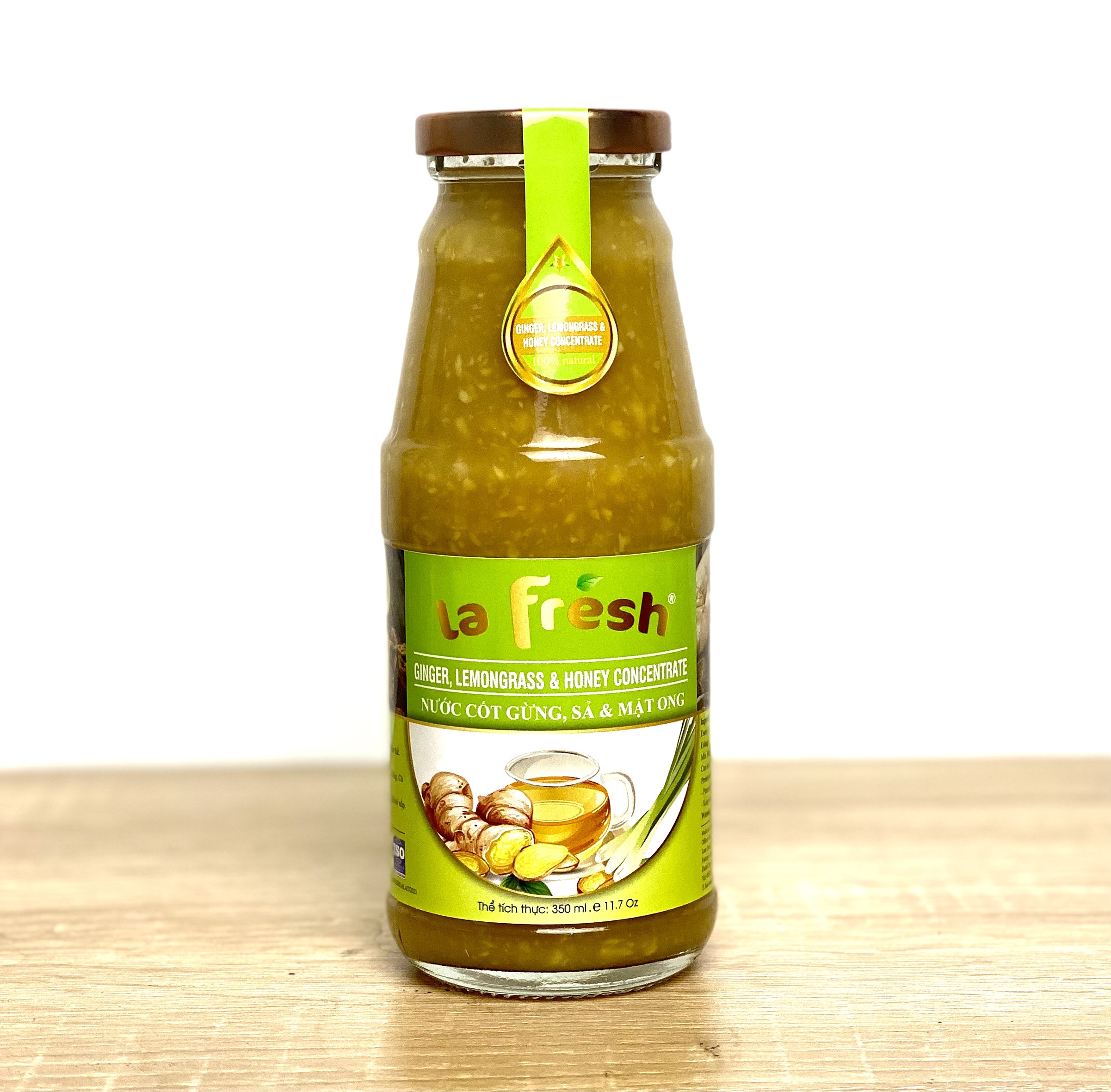 [HCM]Nước cốt Gừng Sả Mật Ong Lafresh Đà Lạt 350ml