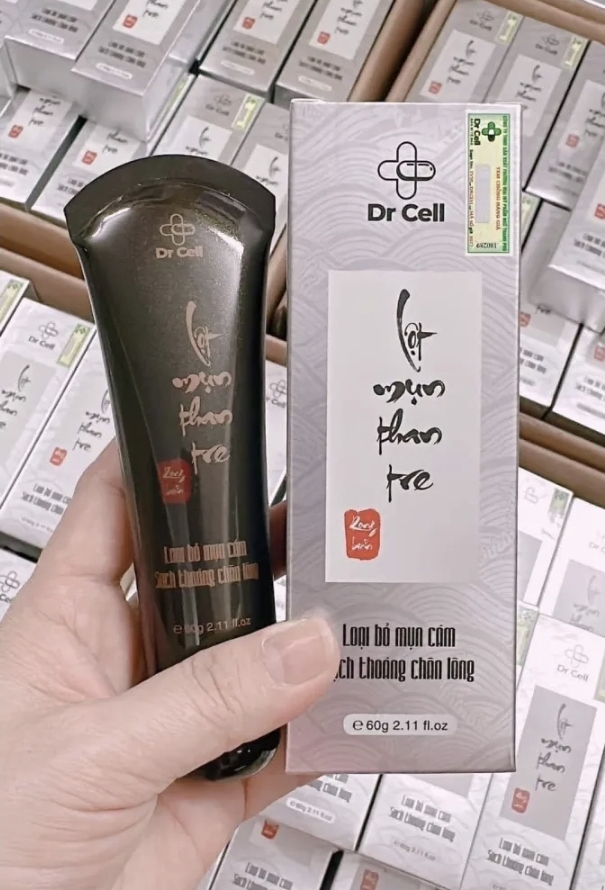 Lột mụn than tre Dr cell chính hãng