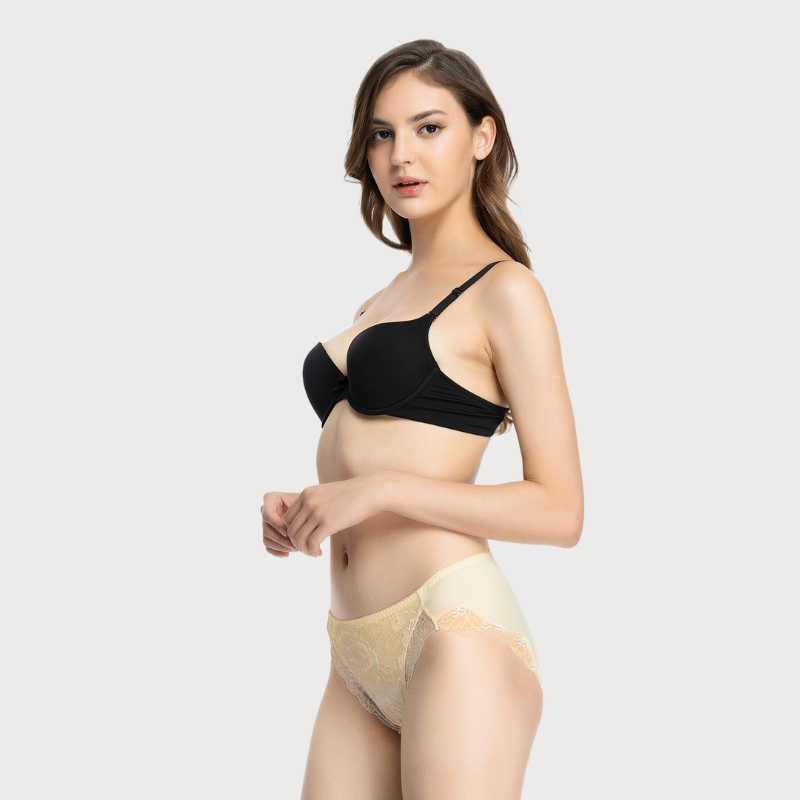 Quần lót nữ Vera Nylon phối ren - V0537