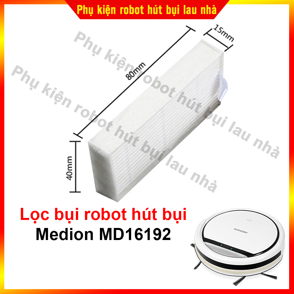 Lọc bụi robot hút bụi Medion 16192