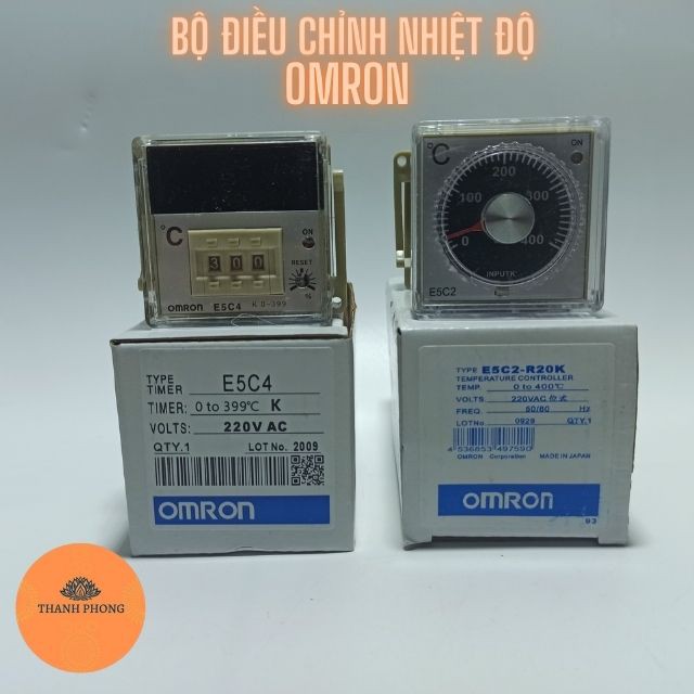 Đồng Hồ Điều Khiển Nhiệt Độ Omron E5C4, E5C2 220V