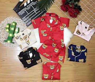 bộ pijama vải phi lụa cho bé