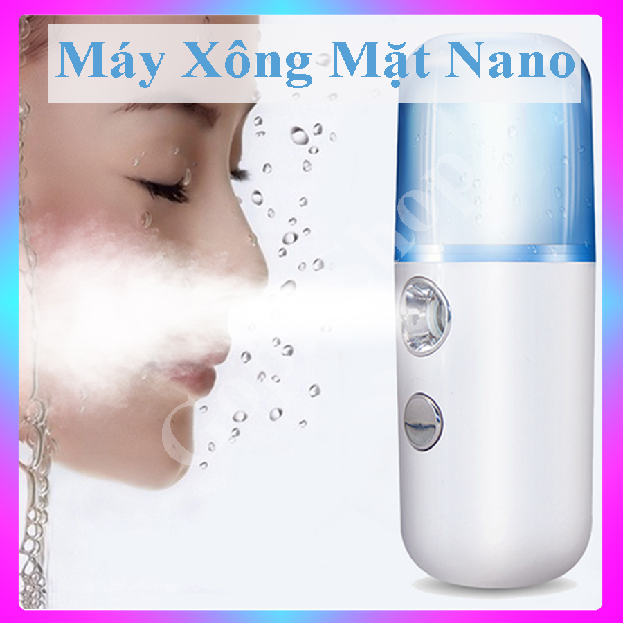 ⚡FREESHIP⚡ Máy xông hơi mặt mini Nano