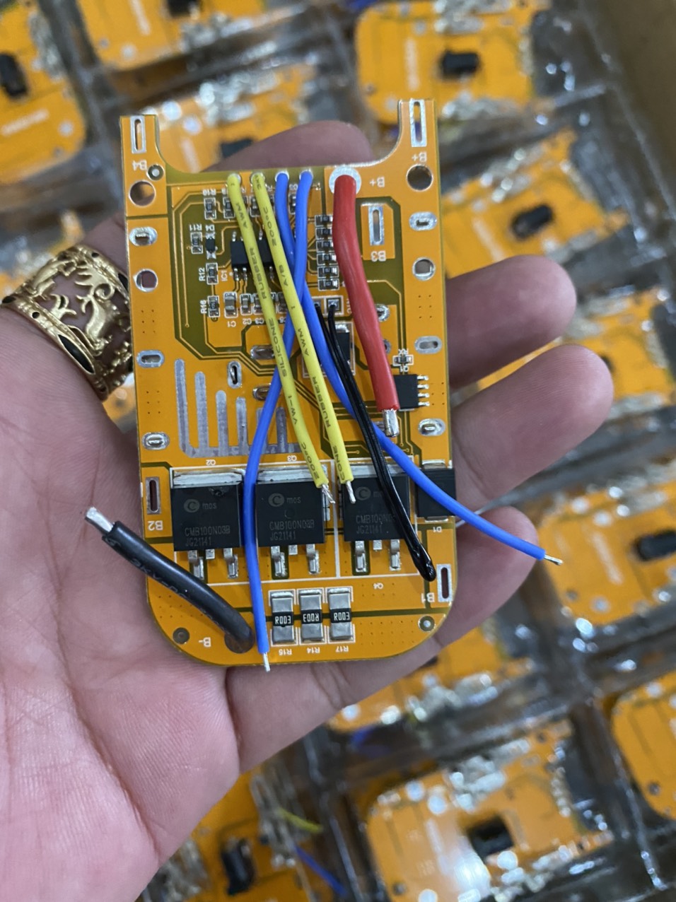 Mạch Makita 5S 80a 3Fet đời mới dành cho máy tải lớn. chạy máy 3 chân, ko cần hàn diod.