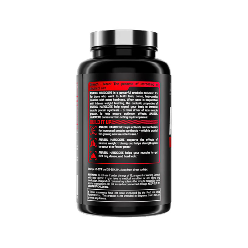 Nutrex Anabol Hardcore Thực Phẩm Hỗ Trợ Phát Triển Cơ Bắp (60 Viên)